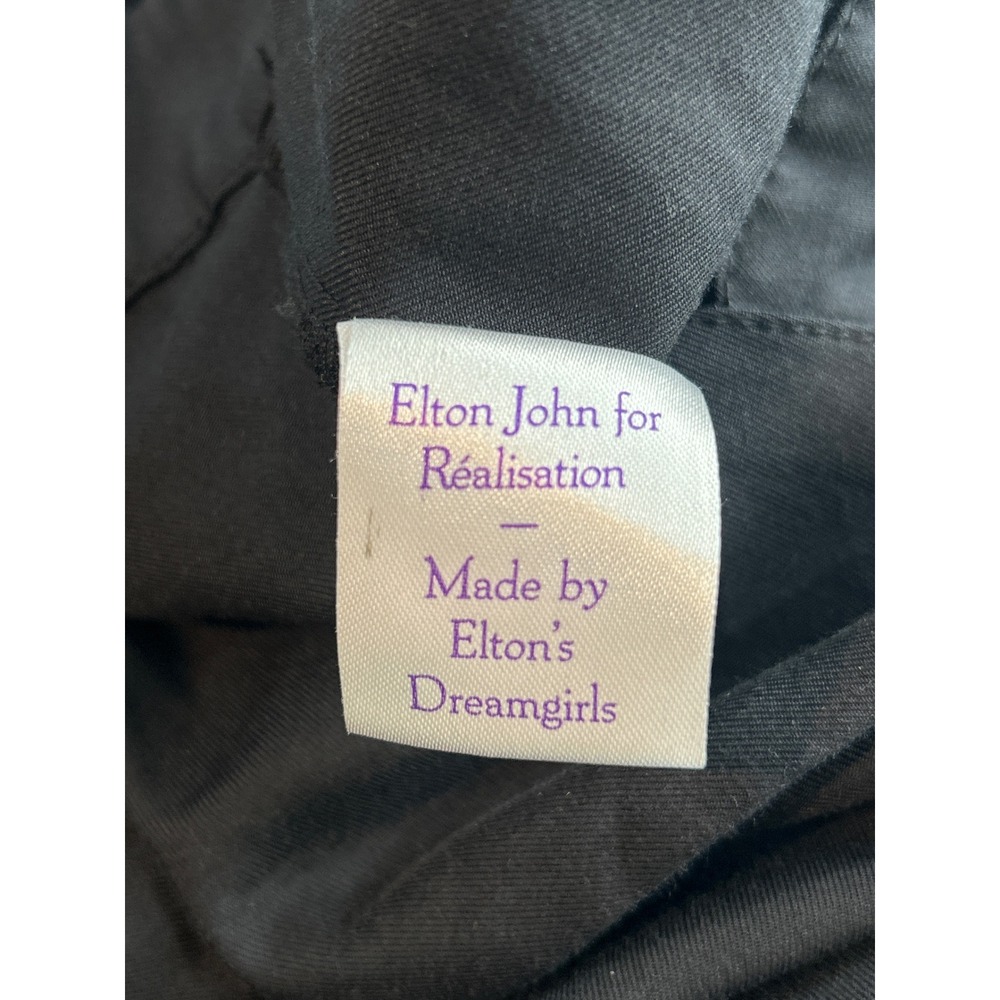 Realisation x Elton John Jumpsuit The Rocket Man Women's Sz silk blend Designer - Picture 7 of 10
